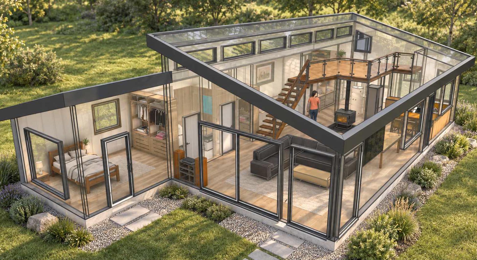 Residential Design Nelson detailed 3D drawing