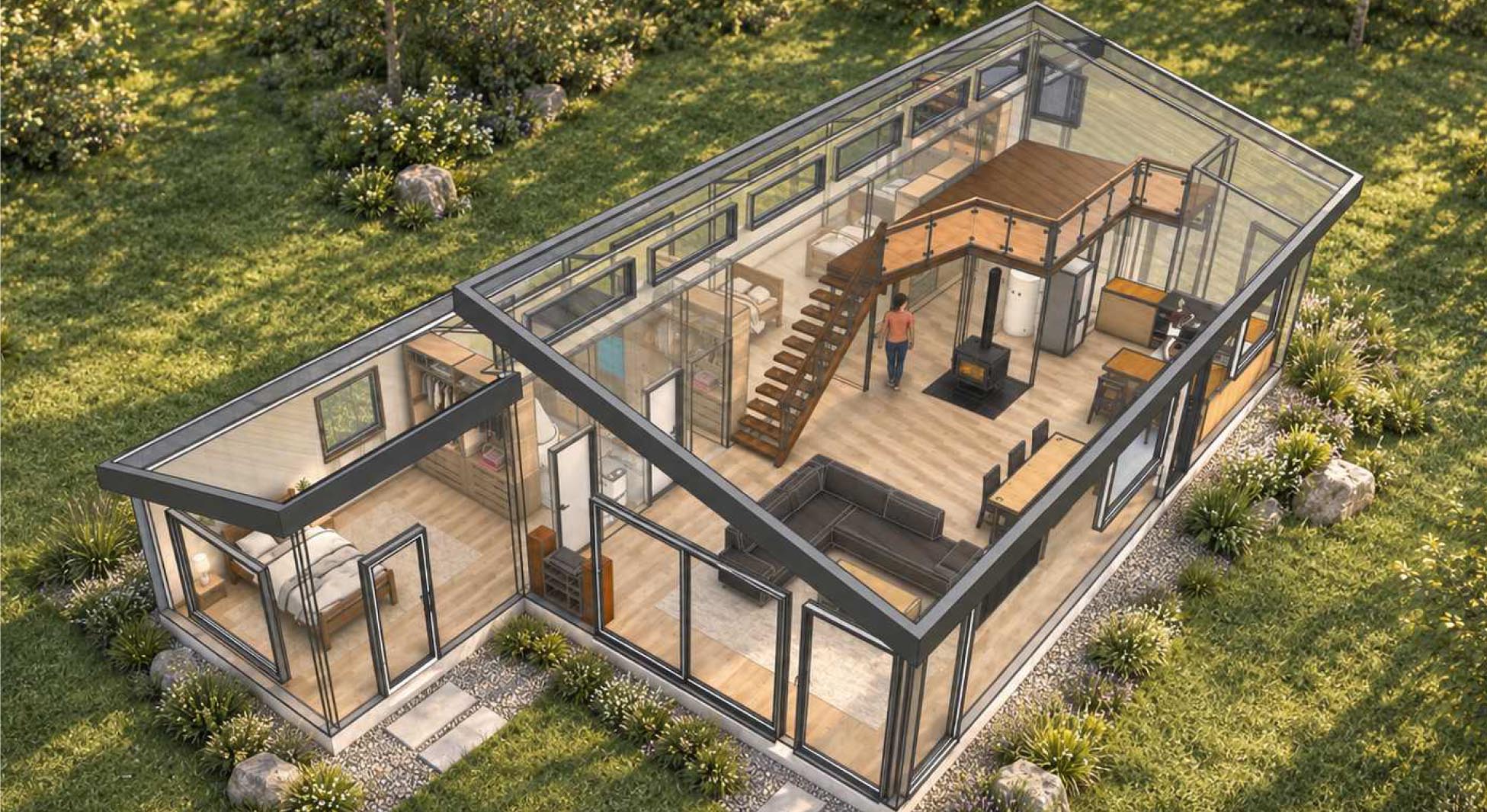 Residential Design Nelson detailed 3D drawing